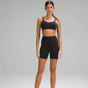 Lululemon Align shorts 6" black size 14 XL lululemon align high rise bike shorts